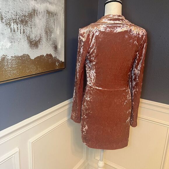 Ali & Jay Hello Romeo Velvet Coat Minidress - Picture 8 of 11